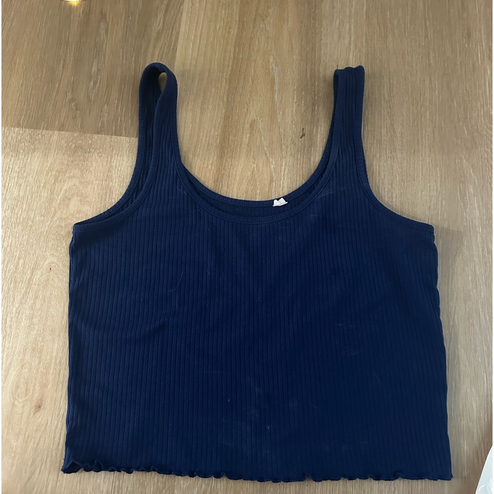 navy blue pacsun tank top